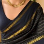Rudraksha Border Signature Saree