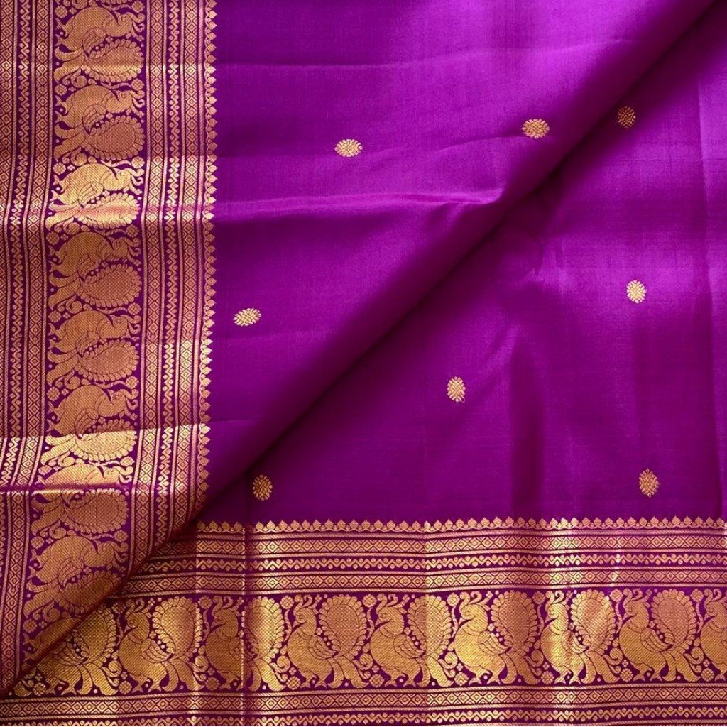 Gap Border 2 Grand Heritage Saree - Image 1